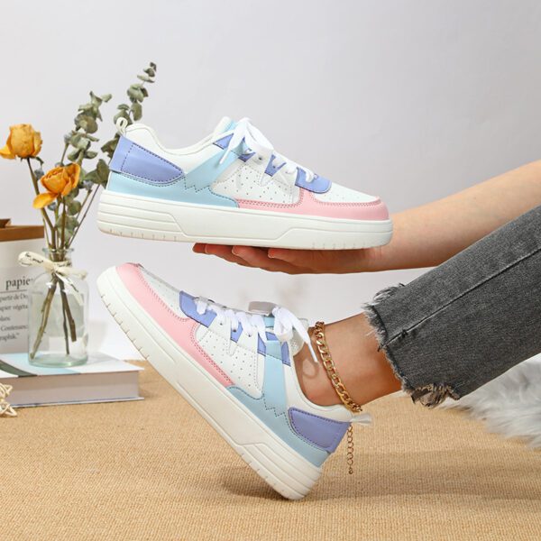 Women's Casual Soft Bottom Skateboard Shoes