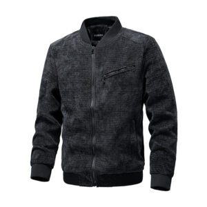 Men's Fashionable Retro Jacquard Weave Jacket