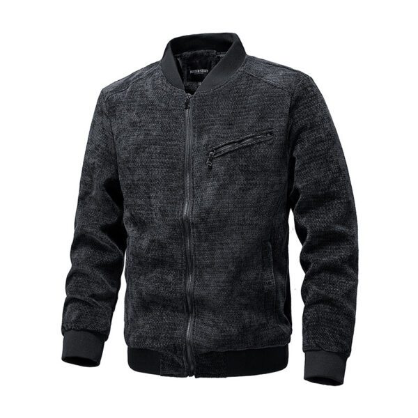 Men's Fashionable Retro Jacquard Weave Jacket