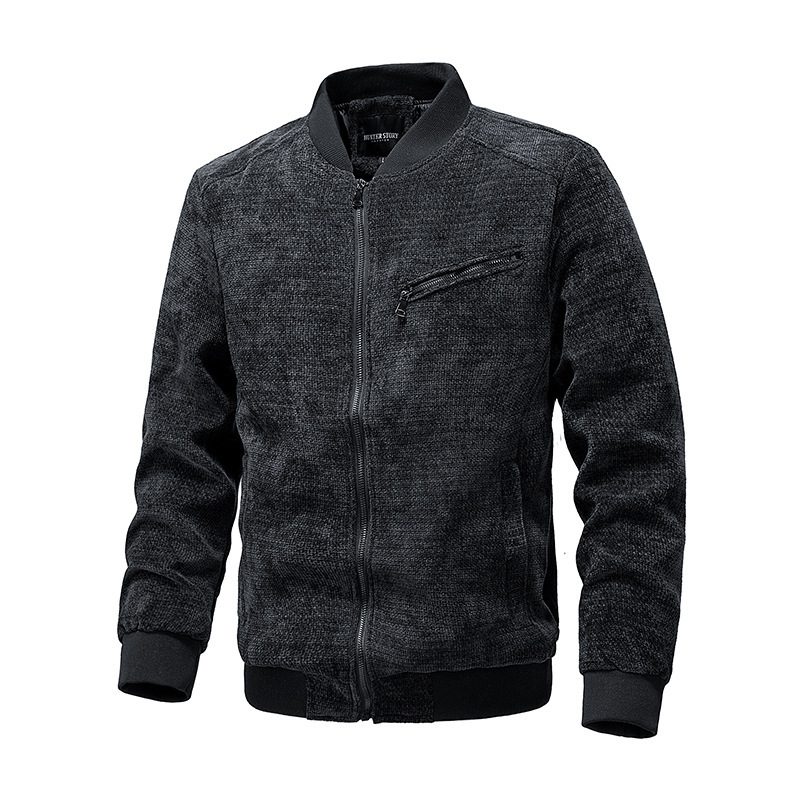 Men's Fashionable Retro Jacquard Weave Jacket