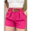 611d1001-d41b-4772-b8e3-4db505ac88de.jpg Women's Elegant Solid-Color Casual Shorts