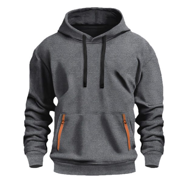 Men's Fashionable Trendy & Casual Fleece-Lined Hoodie