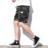 Men's Cargo Relaxed Fit Mid-length Casual Camouflage Summer Pants