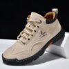 Men's Comfortable Flat Lace-Up Casual Shoes For Hiking