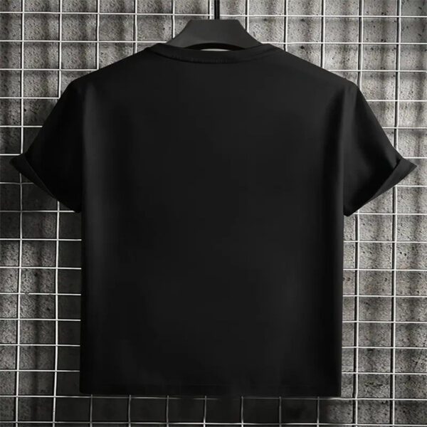 Men's Casual Fashion Leisure Round Neck Short Sleeve T-shirt