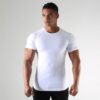 Men's Sports Fitness Short Sleeve Elastic Training T-shirt