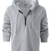 6c04993c-9aa3-44d2-99da-36bb496e7e22.jpg Men's Trendy Plaid Jacquard Solid-Color Casual Hoodie Sweater