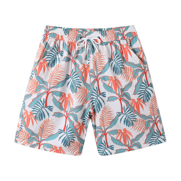 Men's Printed Vacation Style Quick-Drying Beach Swim Shorts