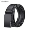 Men's Trendy Wide Leather Casual Belt With Automatic Buckle