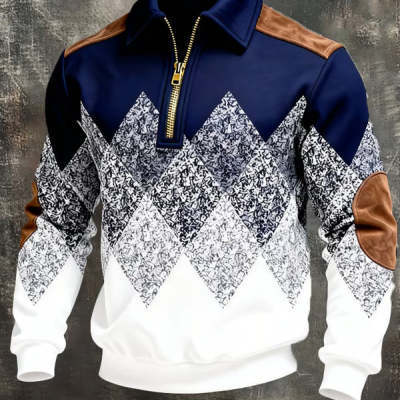 7505cf24-8d69-4769-9a8a-52d33cca2370.jpg Men's Casual & Fashionable Long-Sleeve 3D Printed Zipper Pullover Sweatshirt