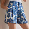Women's Casual Graphic Floral-Print Shorts