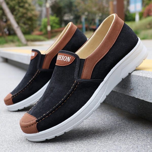 Men's Breathable Slip-On Casual Loafer Cloth Shoes