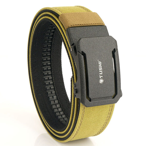 Men's Trendy Double-Layer Thickened Tactical Belt