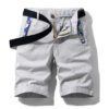 Men's Casual Trendy Pure Cotton Summer Cargo Shorts