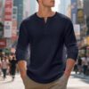 8abdd95e-f57f-4021-8e85-0807c1b89869.jpg Men's Jacquard Casual Plaid Button-Down Long Sleeve Sweater