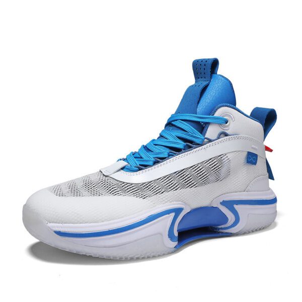 Men's High-Top Breathable Shock-Absorbing Athletic Shoes