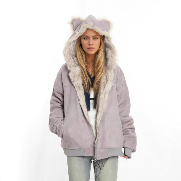 8c2831d2-81ec-4a3c-8fa4-fc2a7d8f4a18.jpg Women's Casual Hooded Winter Faux Fur Suede Jacket