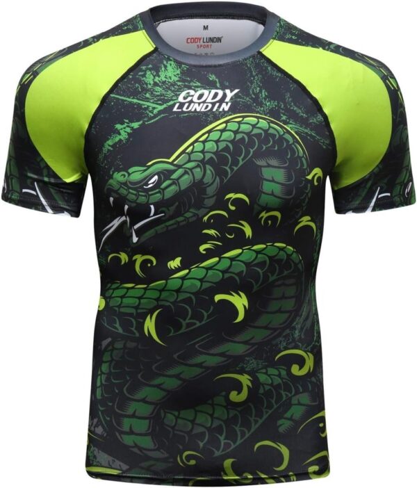 Men's Digital 3D Printed Animal Short-sleeved T-shirt