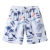 Men's Printed Vacation Style Quick-Drying Beach Swim Shorts