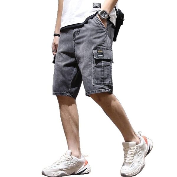 Men's Casual Mid-Length Workwear Jean Pants: Perfect for Style and Durability