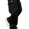 938746f3-ba83-45ba-b9a8-bbe7ef303e44.jpg Men's Long Loose Fit Casual Cargo Pants With A Drawstring