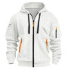 Men's Retro Athletic Sporty Casual Hoodie Jacket