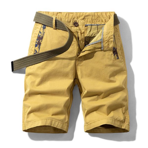 Men's Casual Trendy Pure Cotton Summer Cargo Shorts