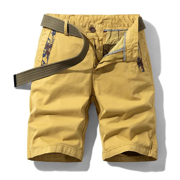 Men's Casual Trendy Pure Cotton Summer Cargo Shorts