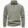 985b90f6-38bd-4713-a29e-fbd5e648aeaf.jpg Men's Trendy Long-Sleeve Hoodie With A Stand-up Collar And A Half-zip