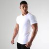 Men's Sports Fitness Short Sleeve Elastic Training T-shirt