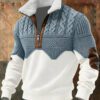Men's Trendy Casual Slim-fit Comfortable Sweater With Fleece Collar