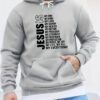 Men's Trendy Printed Casual Pullover Kangaroo Pocket Hoodie