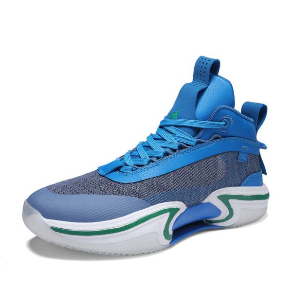 Men's High-Top Breathable Shock-Absorbing Athletic Shoes