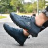 Men's Comfortable Flat Lace-Up Casual Shoes For Hiking