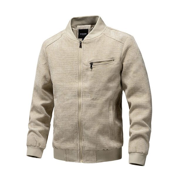 Men's Fashionable Retro Jacquard Weave Jacket