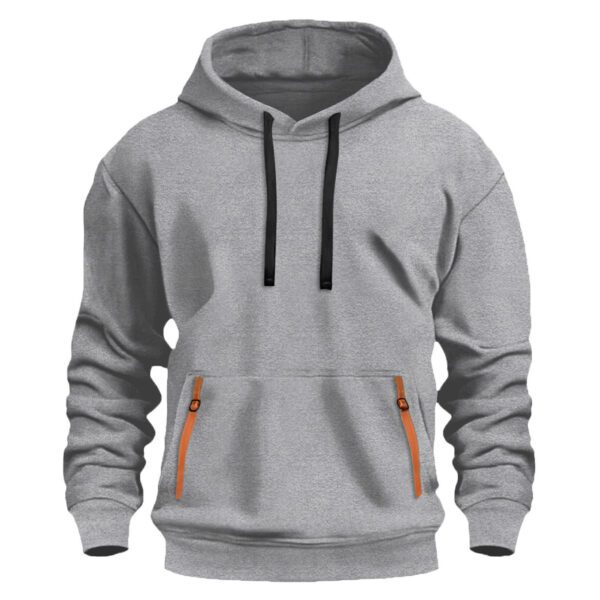 Men's Fashionable Trendy & Casual Fleece-Lined Hoodie
