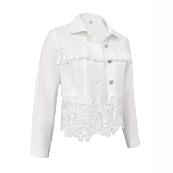 bb612e4a-f822-4273-84b8-908cf609c0f8.jpg Women's Lapel Lace Hollow-Out Patchwork Tassel Jacket