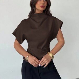 Women's Trendy Asymmetrical Fashion Blouse Top