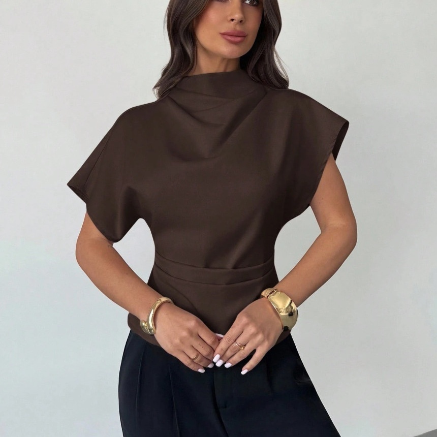 Women's Trendy Asymmetrical Fashion Blouse Top