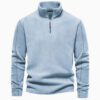 becef27f-c7be-4113-80f0-23663318b944.jpg Men's Trendy Long-Sleeve Hoodie With A Stand-up Collar And A Half-zip