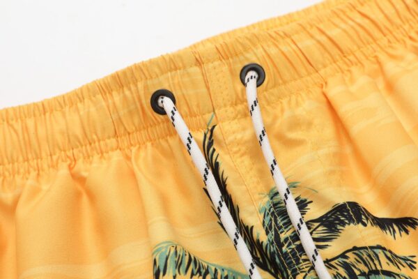 Men's Casual Floral Beach Style Printed Swim Shorts