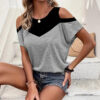 c198683f-e8a0-4dbf-b5fe-ce3105832694.jpg Women's Trendy Off-Shoulder Casual Short-Sleeve Round-Neck Top