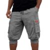 Men's Relaxed-Fit Casual Outdoor Cargo Shorts For Sports