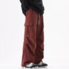 c526bc1b-d2a0-4b33-a6c0-69b99778c802.jpg Men's Casual Retro High Street Fashion Pleated Straight Leg Cargo Pants
