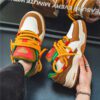 Men's Casual Retro High-Rise Skateboard Sneakers