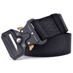 Men's Outdoor Fashion Military Style Casual Adjustable Belt With Metal Buckle