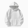 Men's Casual Solid-Color Hooded Fleece-lined Thickened Hoodie