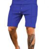 Men's Solid Color Versatile Casual Trendy Sports Shorts