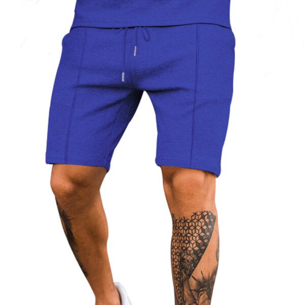 Men's Solid Color Versatile Casual Trendy Sports Shorts