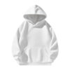 Men's Casual Solid-Color Hooded Fleece-lined Thickened Hoodie
